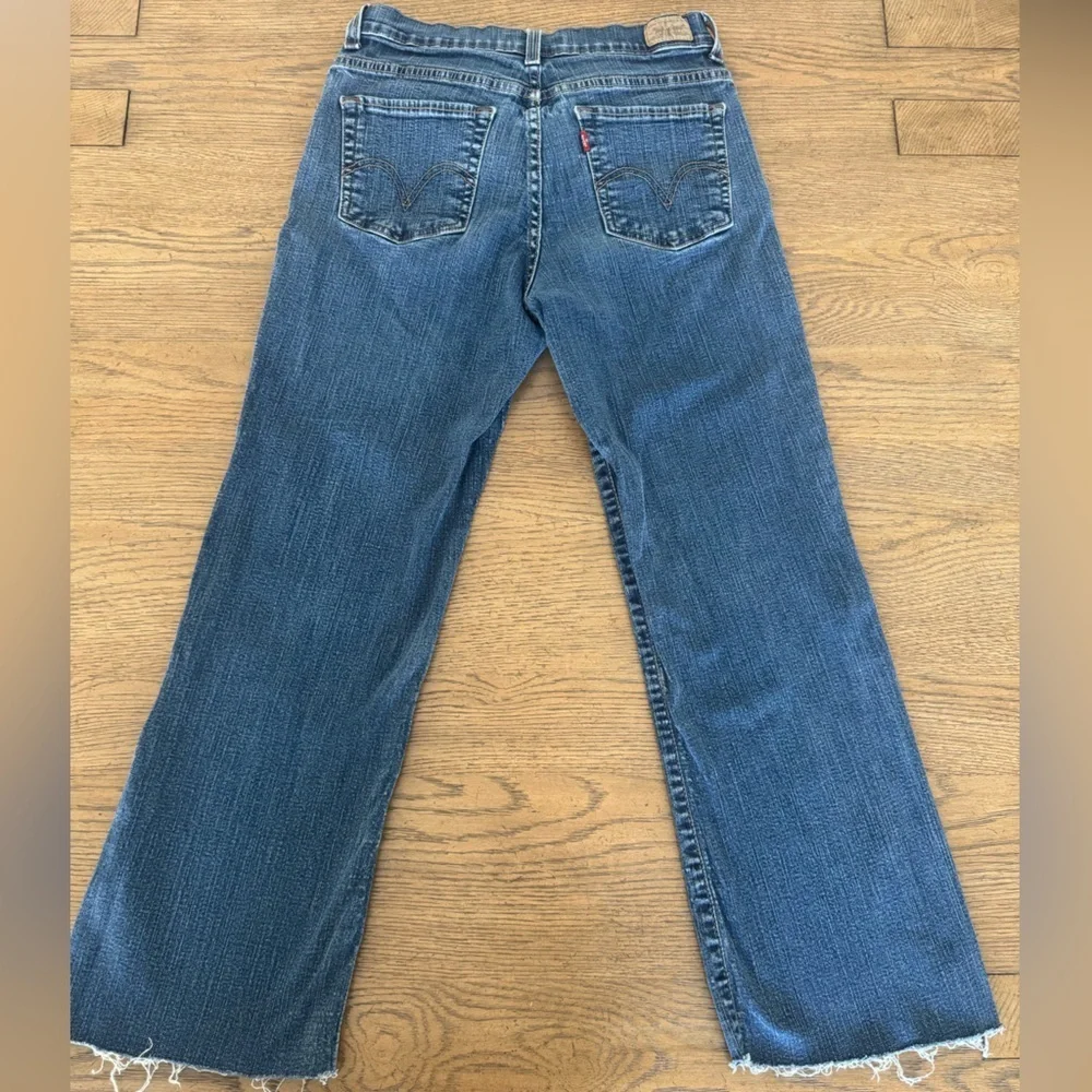 Levi’s 512 Slim Bootcut Jeans 32x32 Y2K Raw Hem  # 4100102583 WPL-423 1990’s
